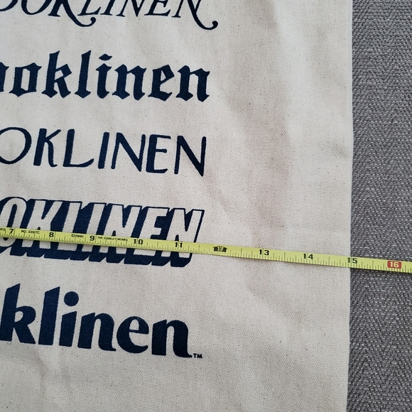 Brooklinen Cotton Canvas Vegan Shopping Shoulder Tote Bag - Picture 7 of 8